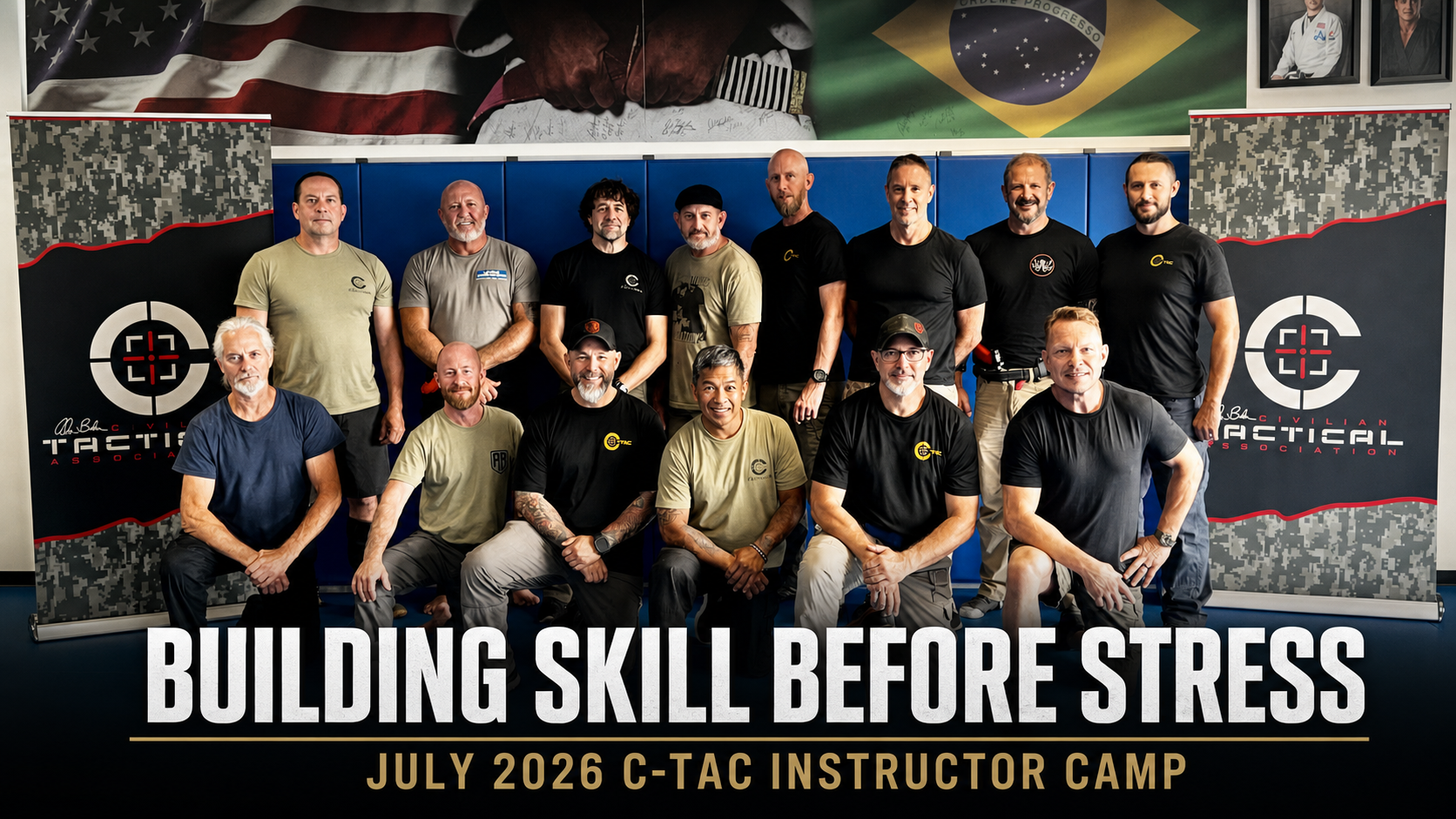 FEATURED IMAGE CAPTIONThe C-TAC instructor cadre and visiting participants at the July 2026 camp in Woodstock, Georgia.
