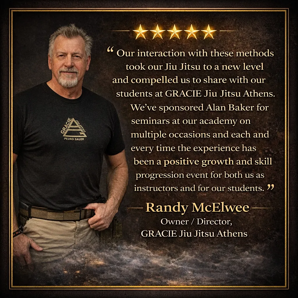 Testimonial from Randy McElwee about training with Alan Baker