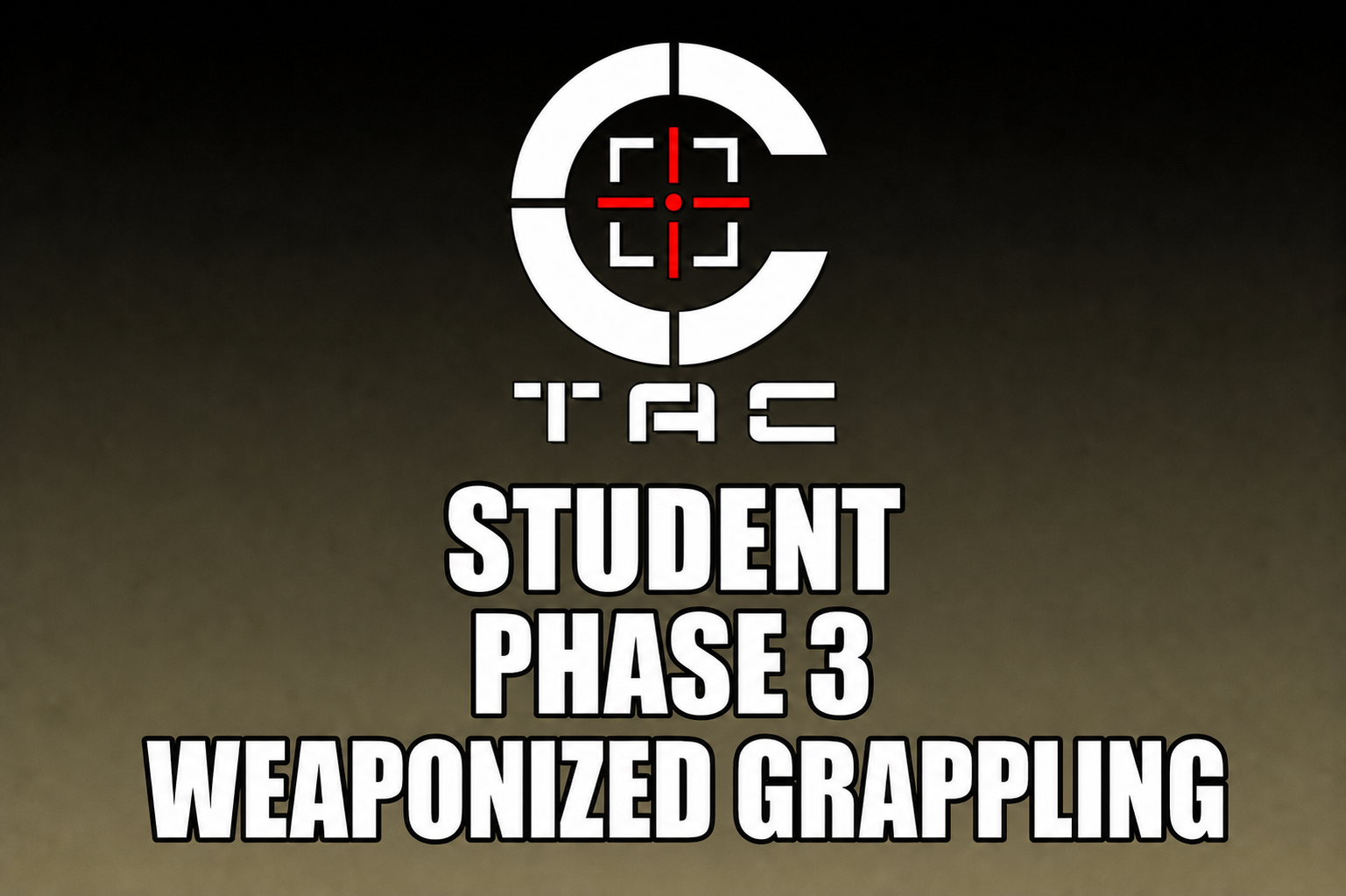 Student – Phase 3 – Weaponized Grappling