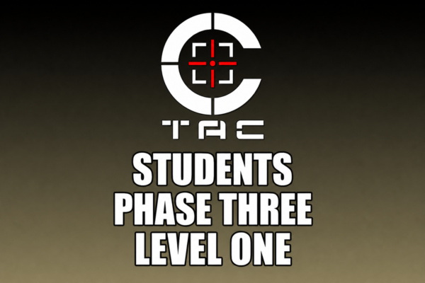 Student Level Introduction To Phase Three (The War Phase) Of The C-Tac Program
